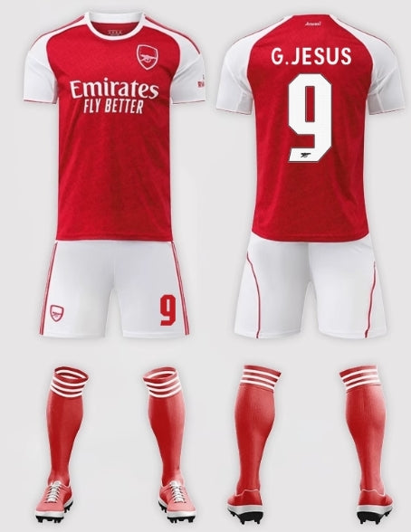 Arsenal 2023-2024 season G.Jesus No. 9 home jersey