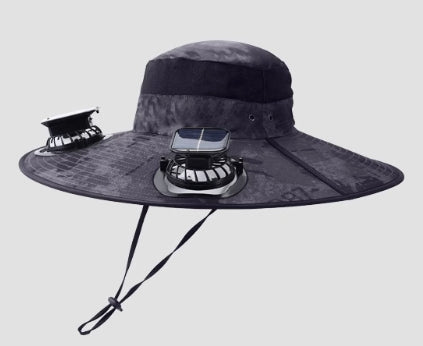 Outdoor all-round sun protection suit - wide-brimmed hat, UV-proof sunglasses & sun protection sleeves