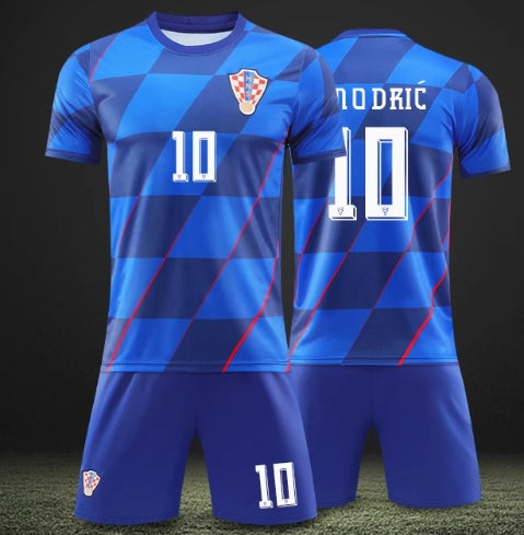 DN-24 Croatia Away Kit (Socks & Shin Guards) UEFA Euro 2024 Edition